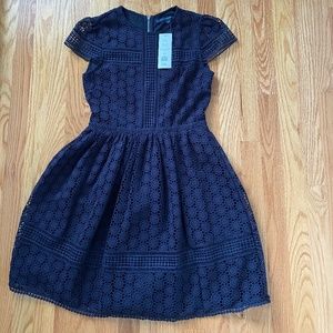 French Connection navy Dress NWT